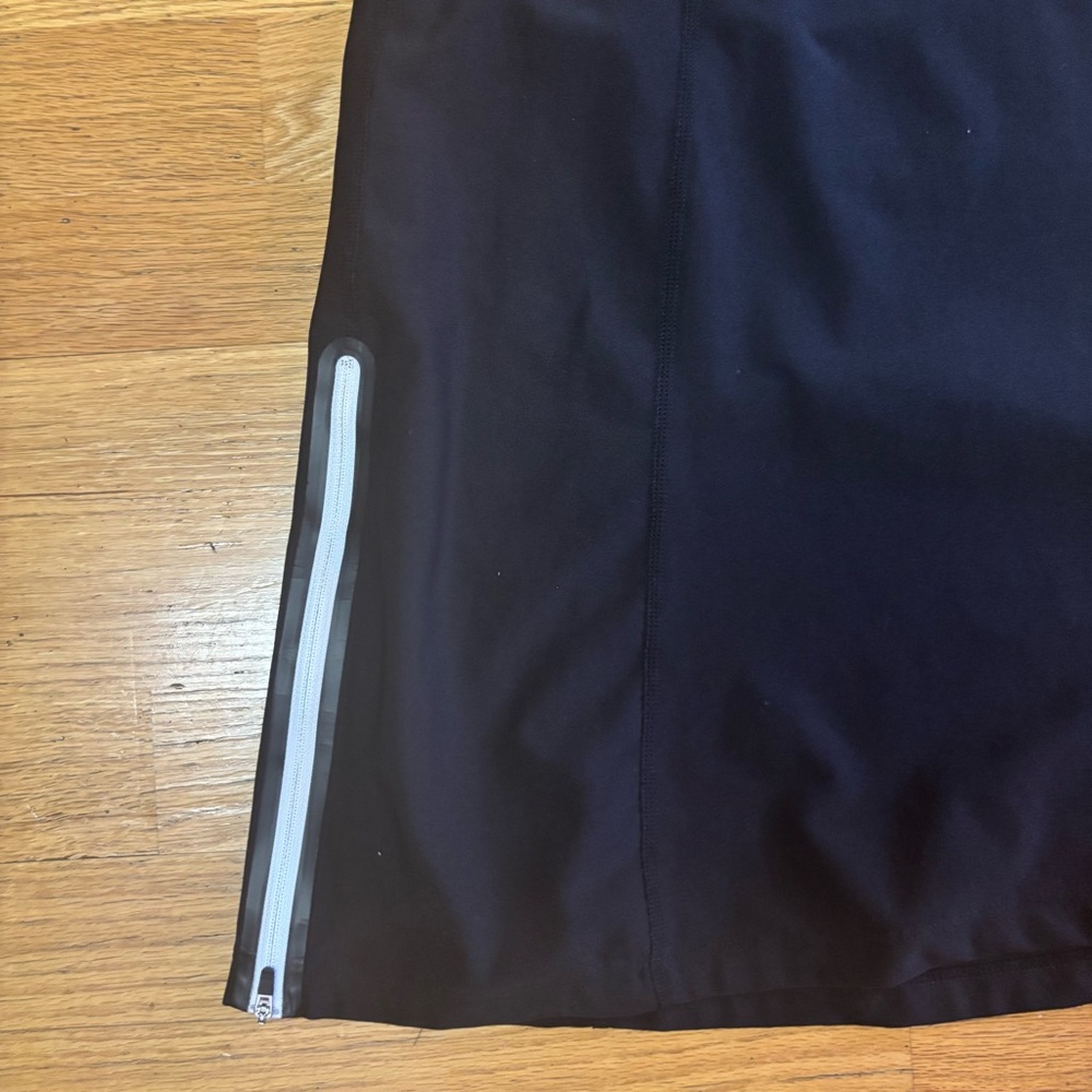 Athleta Smash Tennis Pickleball Golf Outdoor Hiking Preppy Side Zip Mini Dress M - Picture 3 of 6